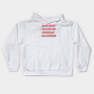 Pansexual Top/Bottom Kids Hoodie